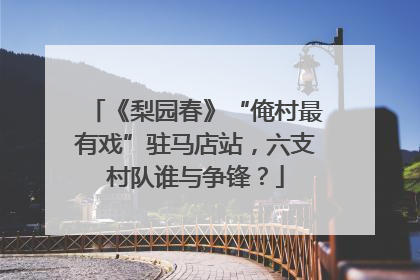 《梨园春》“俺村最有戏”驻马店站，六支村队谁与争锋？
