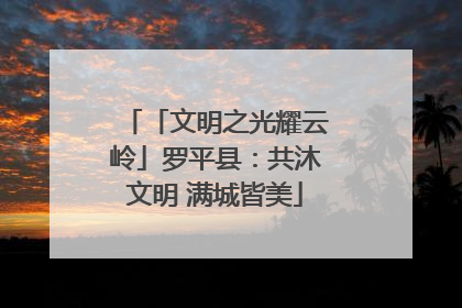 「文明之光耀云岭」罗平县：共沐文明 满城皆美