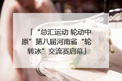 “总汇运动 轮动中原”第八届河南省“轮转冰”交流赛启幕