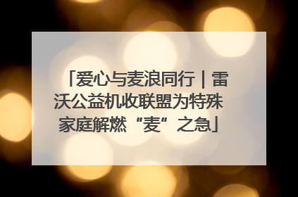 爱心与麦浪同行｜雷沃公益机收联盟为特殊家庭解燃“麦”之急