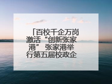 百校千企万岗激活“创新张家港” 张家港举行第五届校政企联盟合作大会