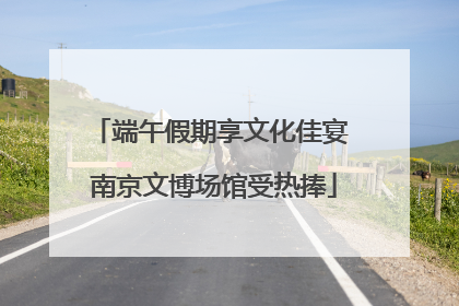 端午假期享文化佳宴 南京文博场馆受热捧
