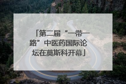 第二届“一带一路”中医药国际论坛在莫斯科开幕