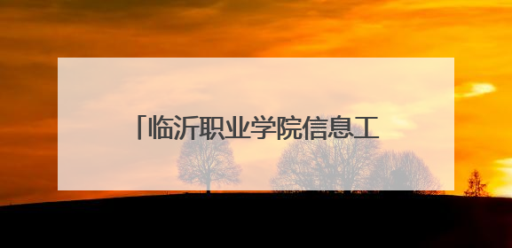 临沂职业学院信息工程学院：匠心育才谋发展 数智赋能谱新篇
