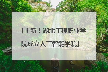 上新！湖北工程职业学院成立人工智能学院