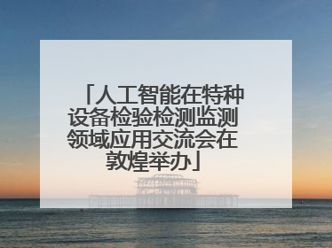 人工智能在特种设备检验检测监测领域应用交流会在敦煌举办