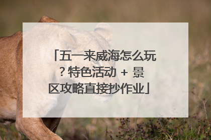 五一来威海怎么玩？特色活动 + 景区攻略直接抄作业