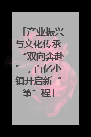 产业振兴与文化传承“双向奔赴”，百亿小镇开启新“筝”程