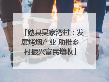 勉县吴家湾村：发展烤烟产业 助推乡村振兴富民增收