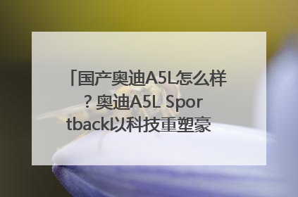 国产奥迪A5L怎么样？奥迪A5L Sportback以科技重塑豪华运动轿车市场格局