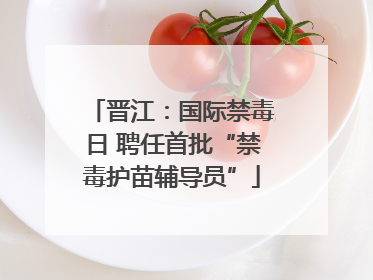晋江：国际禁毒日 聘任首批“禁毒护苗辅导员”