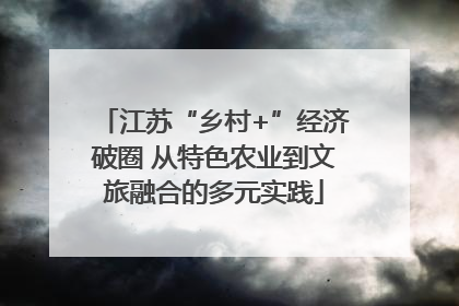 江苏“乡村+”经济破圈 从特色农业到文旅融合的多元实践