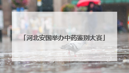 河北安国举办中药鉴别大赛
