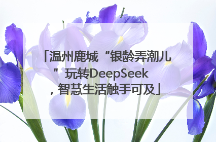 温州鹿城“银龄弄潮儿”玩转DeepSeek，智慧生活触手可及