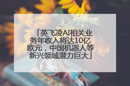 英飞凌AI相关业务年收入将达10亿欧元，中国机器人等新兴领域潜力巨大