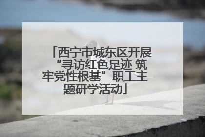 西宁市城东区开展“寻访红色足迹 筑牢党性根基”职工主题研学活动