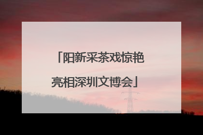 阳新采茶戏惊艳亮相深圳文博会