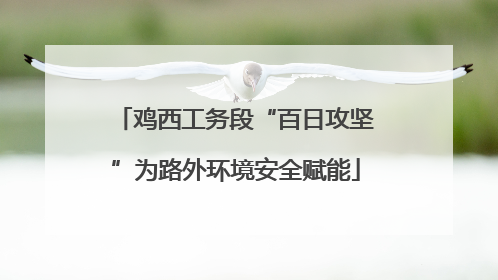鸡西工务段“百日攻坚”为路外环境安全赋能