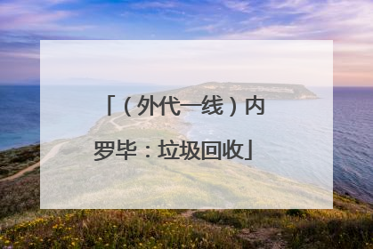 （外代一线）内罗毕：垃圾回收